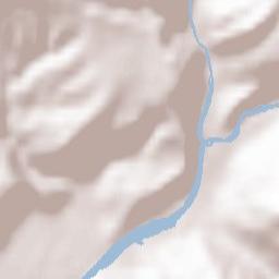 Puos d'Alpago Terrain Map