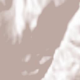 Centa San Nicolò Terrain Map