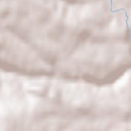 Département du Rhône Terrain Map