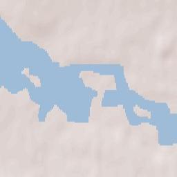 Baturinskaya Terrain Map