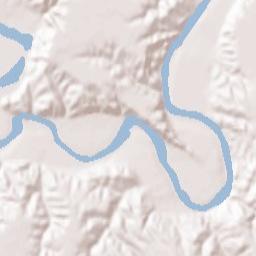 Corson County Terrain Map