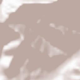 Entratico Terrain Map