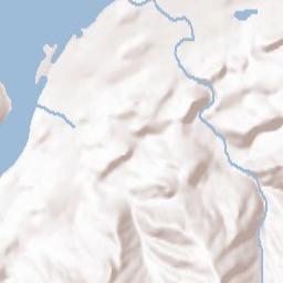 Cascade Locks Terrain Map