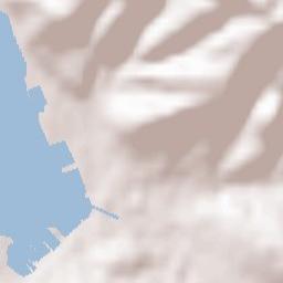 Trieste Terrain Map