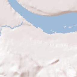 The Dalles Terrain Map