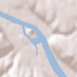 Chasse-sur-Rhône Terrain Map