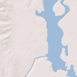 Rice Lake Terrain Map