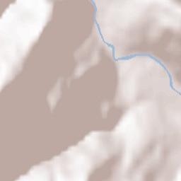 Aigueblanche Terrain Map