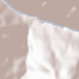 Les Allues Terrain Map