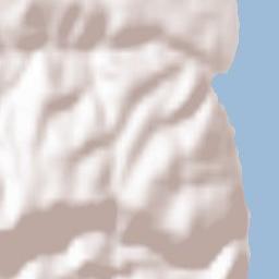 Rebun Gun Terrain Map