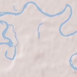 Cavenago d'Adda Terrain Map
