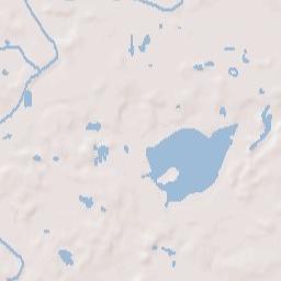 Ham Lake Terrain Map