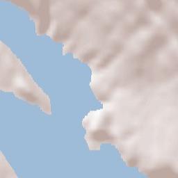 Jadranovo Terrain Map