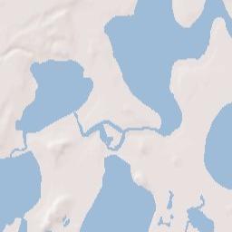 Lino Lakes Terrain Map