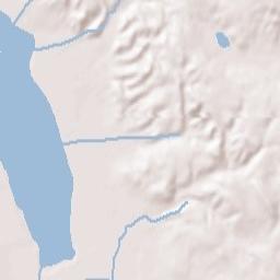 Antrim County Terrain Map
