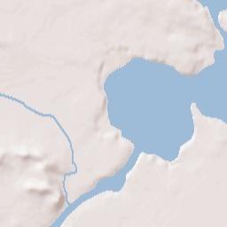Tainter Lake Terrain Map