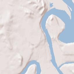 Eau Claire Terrain Map