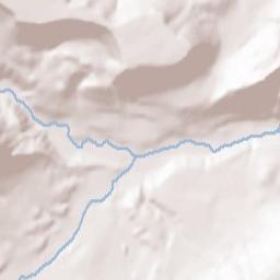 Warm Springs Terrain Map
