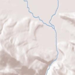 Baker City Terrain Map
