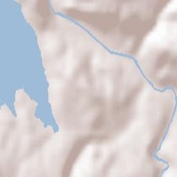 Langogne Terrain Map