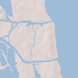 Porto Garibaldi Terrain Map