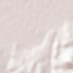 Čokešina Terrain Map