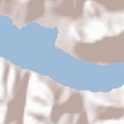 Berzasca Terrain Map