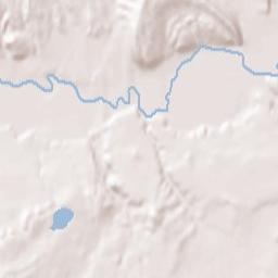 Big Horn County Terrain Map