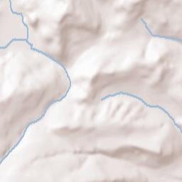 Benton County Terrain Map