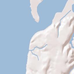 Waldport Terrain Map