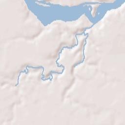 Combined Locks Terrain Map