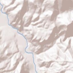 Custer County Terrain Map