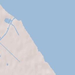 Cesenatico Terrain Map