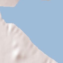 Posedarje Terrain Map