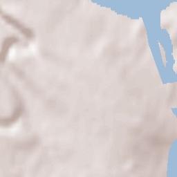 Pridraga Terrain Map