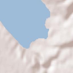 Gornji Karin Terrain Map