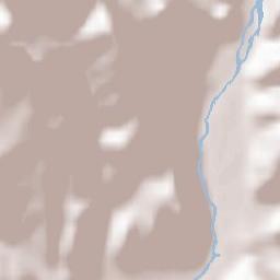 Digne-les-Bains Terrain Map