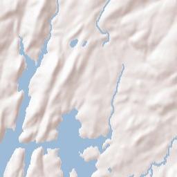 Edgecomb Terrain Map