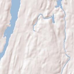 Sagadahoc County Terrain Map