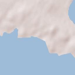 Pakoštane Terrain Map