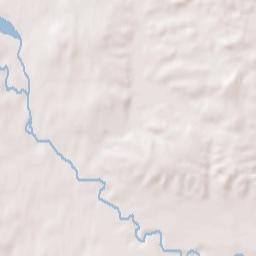Reed City Terrain Map