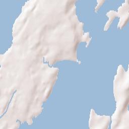 Harpswell Center Terrain Map