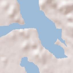 Šibenik Terrain Map