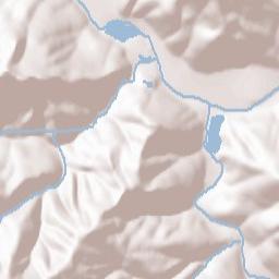 Culp Creek Terrain Map