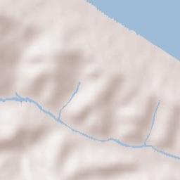 Montignano-Marzocca Terrain Map