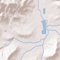 Yoncalla Terrain Map