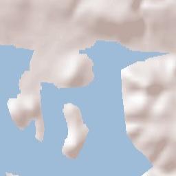 Rogoznica Općina Terrain Map