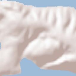 Okrug Terrain Map