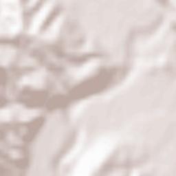 Ashibetsu Terrain Map