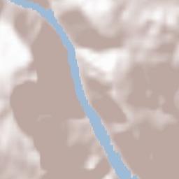 Hercegovačko-Neretvanski Kanton Terrain Map